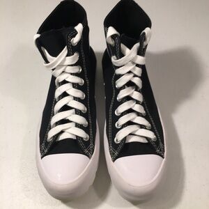 Converse Chuck Taylor All Star Lugged High Top Black Sneakers Size 7